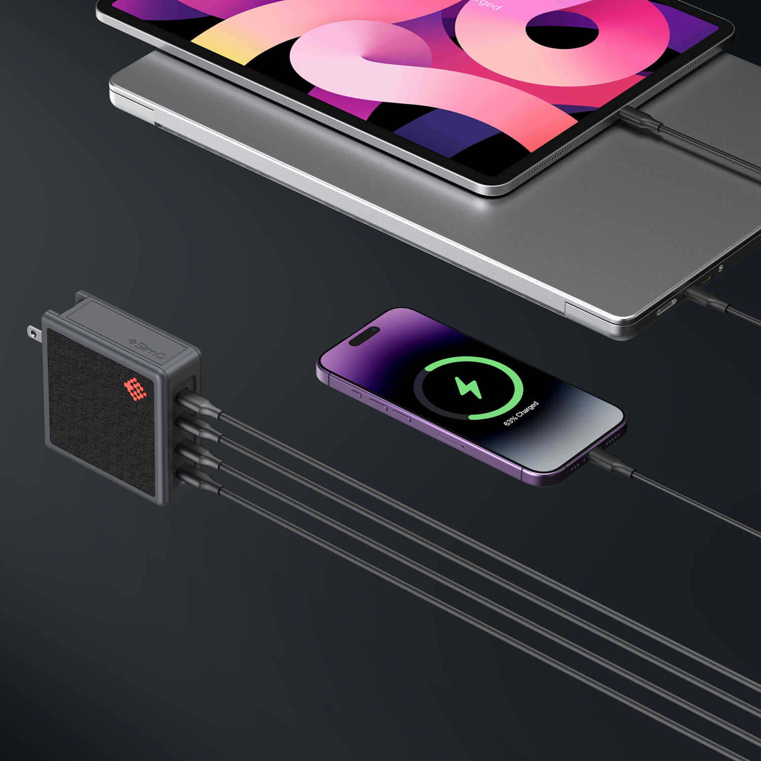 150W 4 USB-C Charger PD3.1